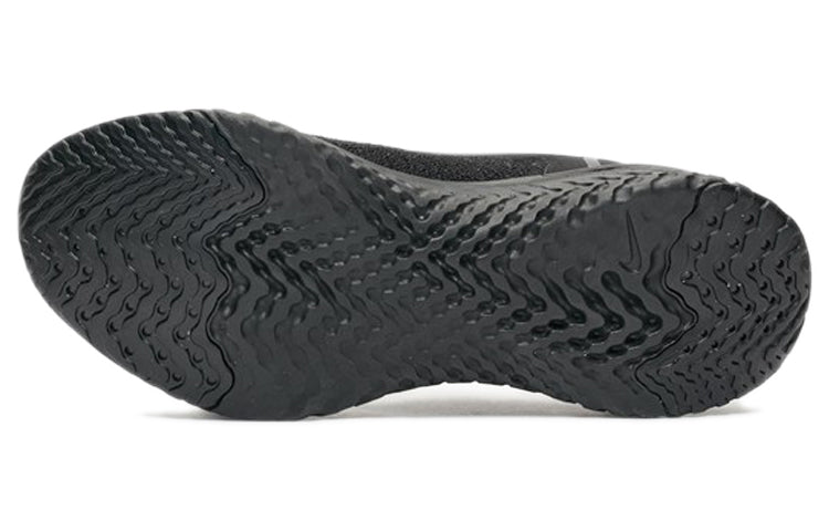 (WMNS) Nike Epic React Flyknit 'Triple Black' AQ0070-003