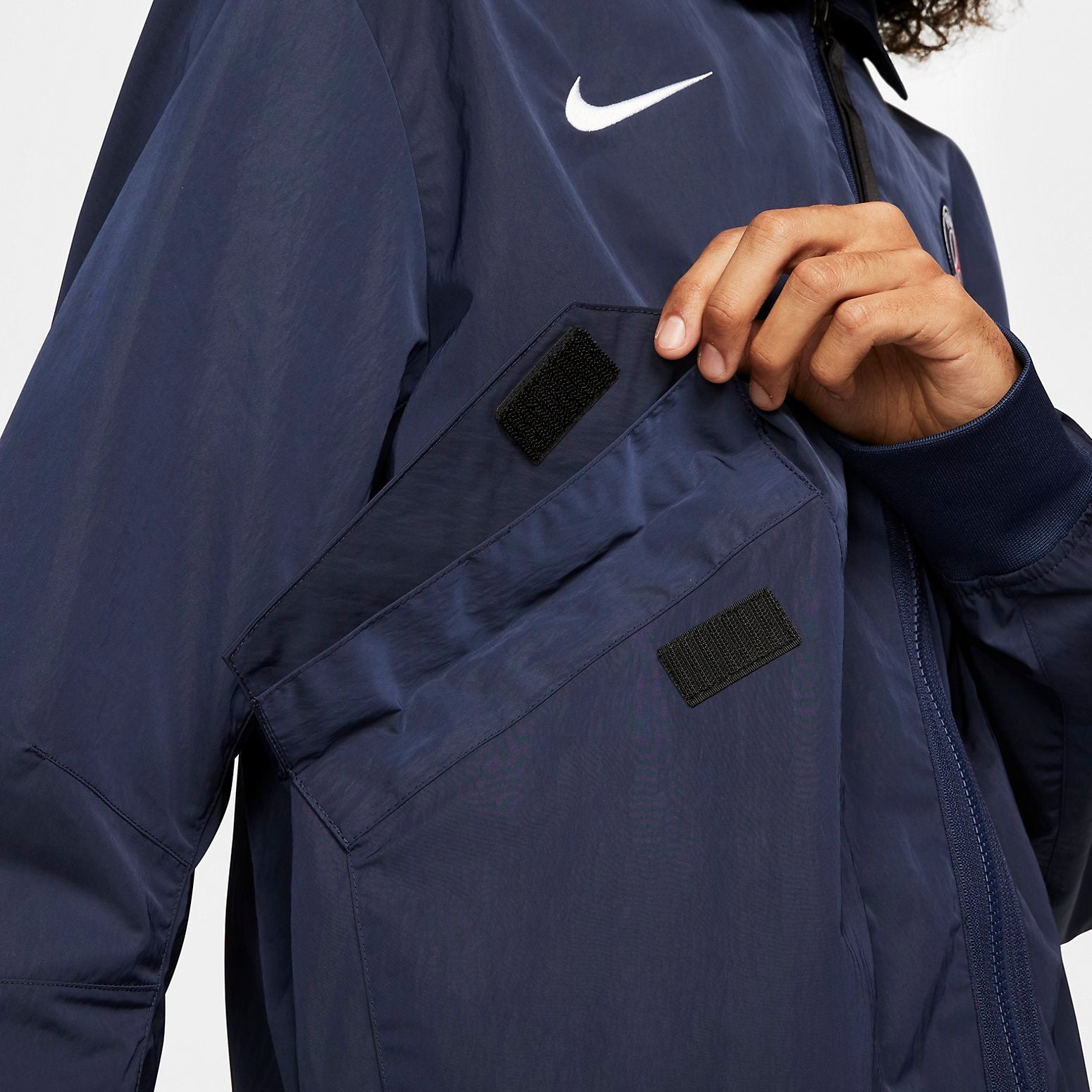 Nike Paris Saint-Germain Unlined Bomber Jacket 'Navy' DN1489-410