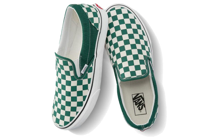 Vans Classic Slip-On 'Checkerboard - Green' VN0A4U382NH