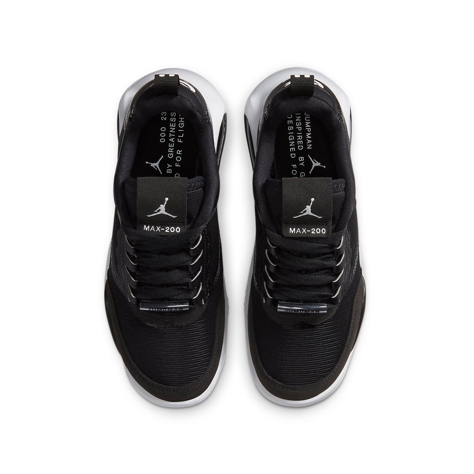 (GS) Air Jordan Air Max 200 'Black White' CD5161-001