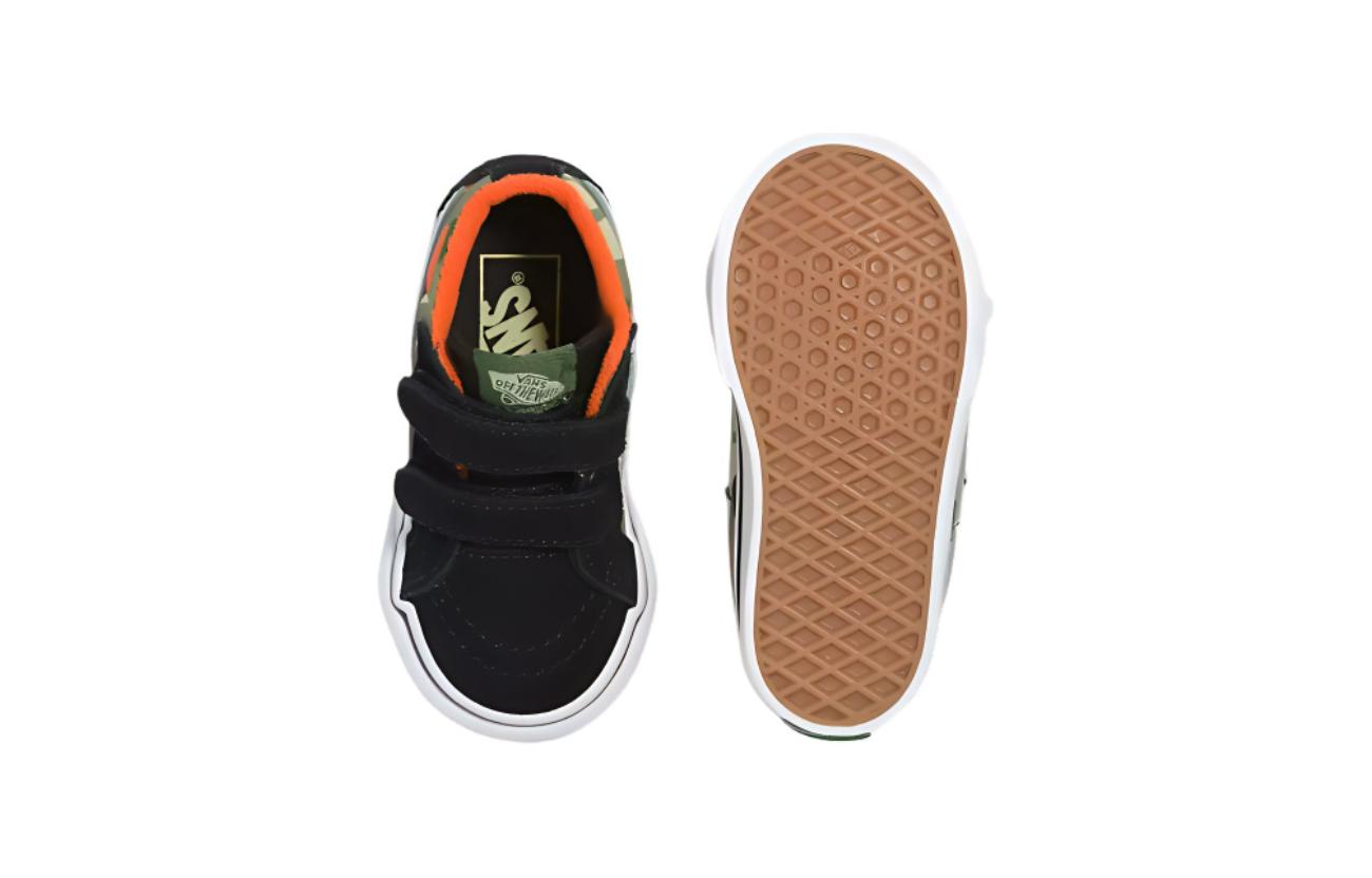 (TD) Vans Sk8-Mid Reissue V 'Geo Camo Black' VN00018WBOV