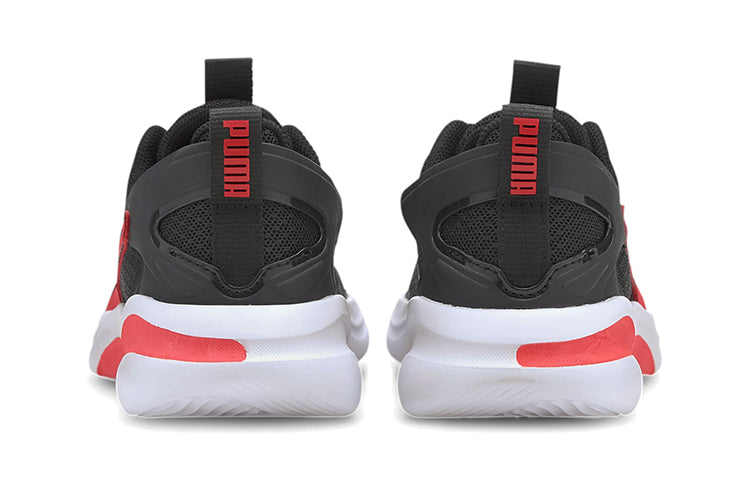 (PS) PUMA Softride Rift Cmeva Sports Running Shoes Black/Red/White 194108-02