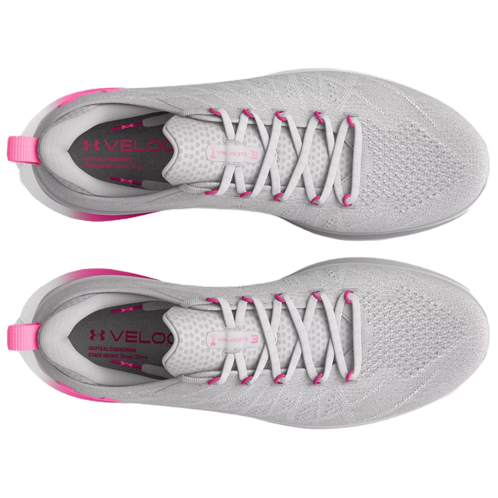 (WMNS) Under Armour Flow Velociti 3 'Distant Grey Astro Pink' 3026124-105