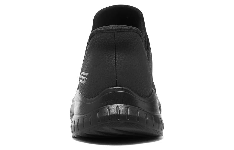 (WMNS) Skechers Slip-ins Bobs Sport Squad Chaos 'Black' 117500-BBK
