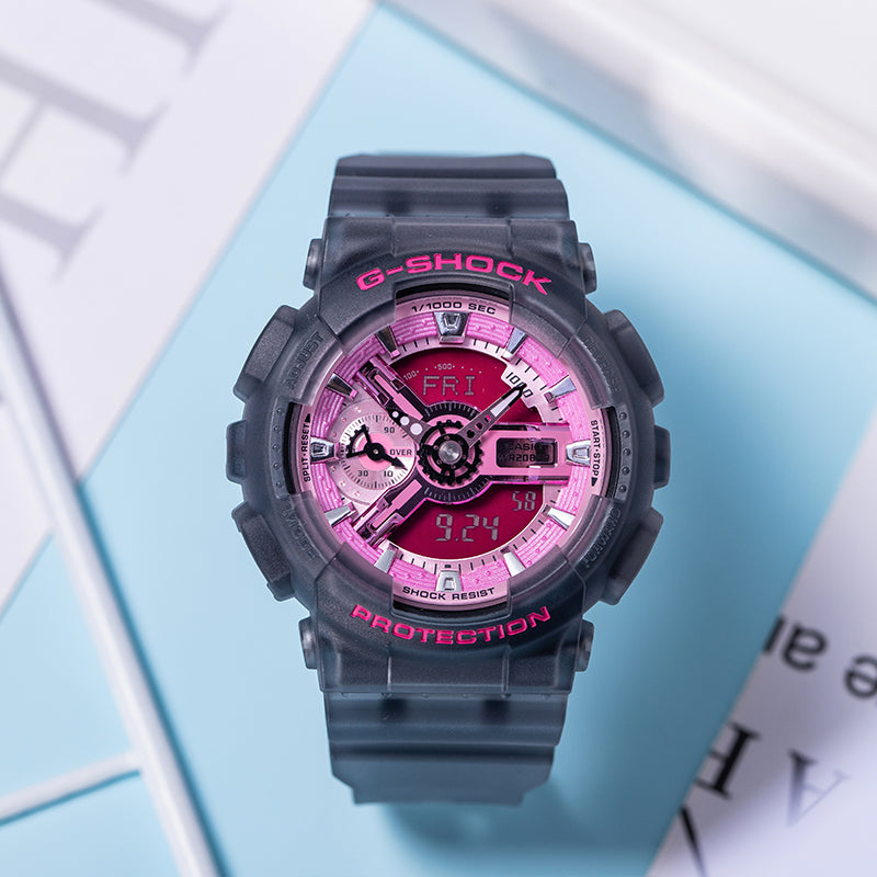 CASIO G-Shock Analog-Digital 'Grey' GMA-S110NP-8APR