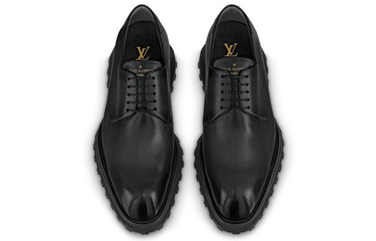 LOUIS VUITTON Derby Goncourt 'Charcoal' 1A5Y3N