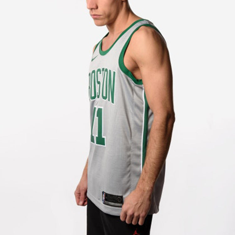 Nike Kyrie Irving City Edition Swingman Jersey SW Graygreen 912077-014