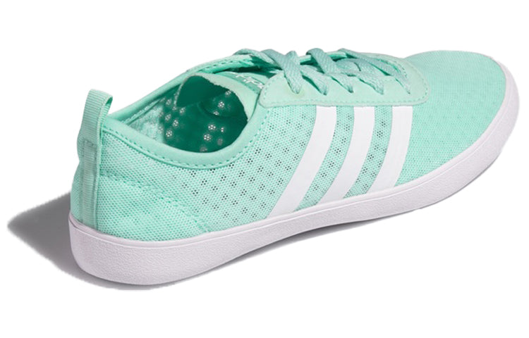 (WMNS) adidas neo Qt Vulc 2.0 'Green White' EE4942