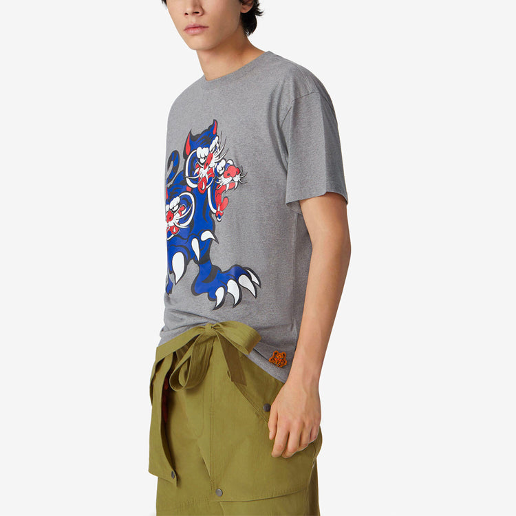KENZO x Kansaiyamamoto Men's SS21 Crew Neck Grey FB55TS0714SJ-95