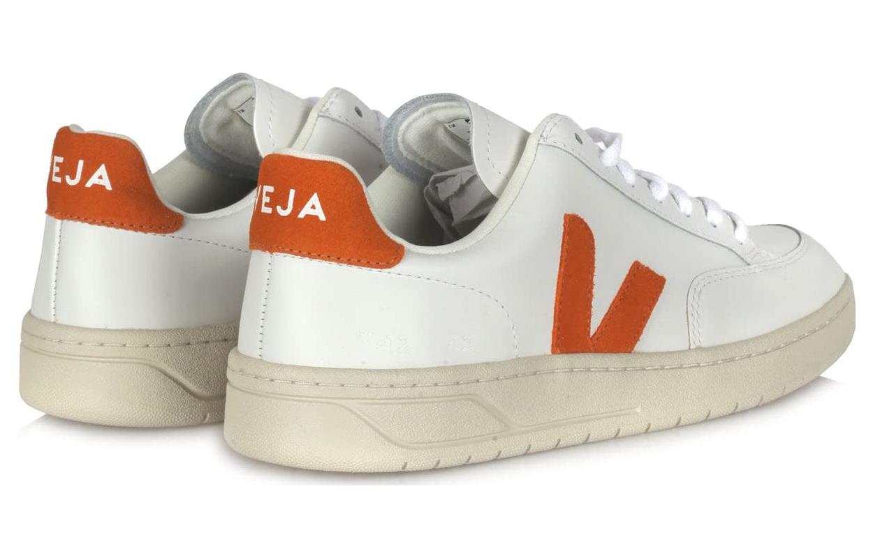 Veja V-12 Leather 'White Pumpkin' XD0203113
