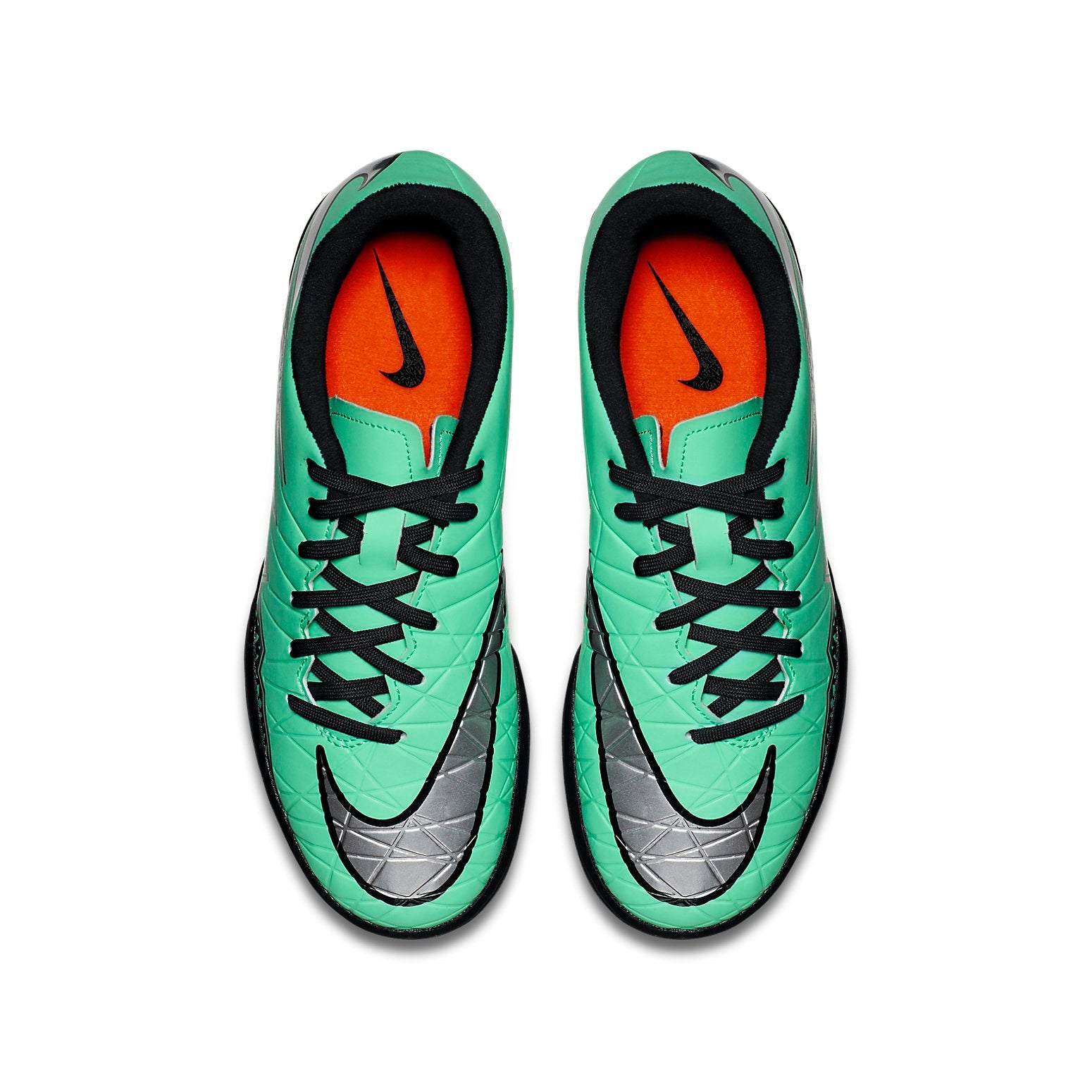 (GS) Nike HyperVenom Phelon II TF 'Black Green' 749922-308