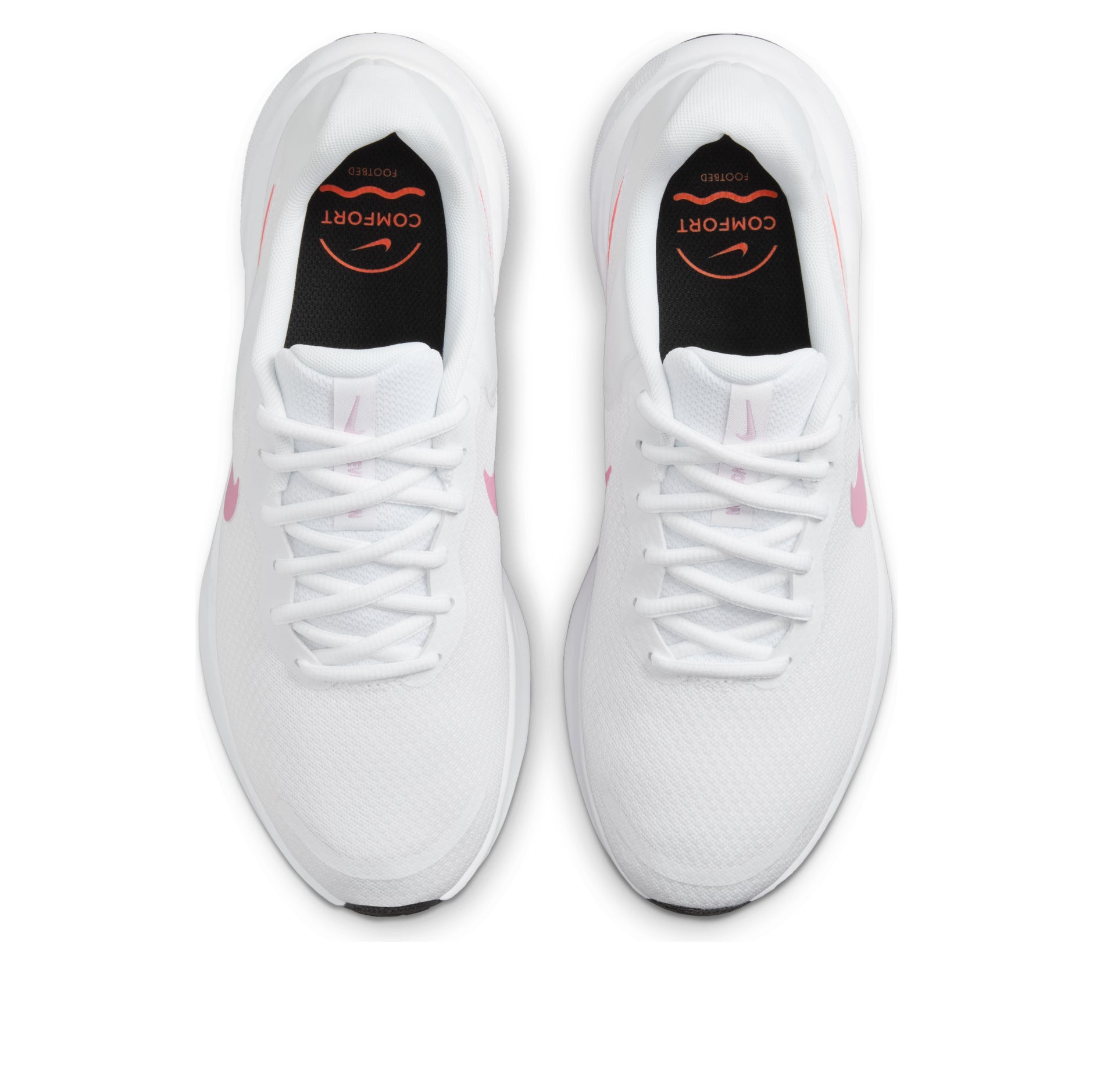 (WMNS) Nike Revolution 7 'White Beyond Pink Hyper Crimson' FB2208-104