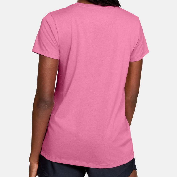 (WMNS) Under Armour Sportstyle Sports Tee Pink 1346844-691