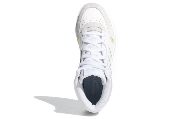 (WMNS) adidas originals Drop Step 'White Grey Blue' EF7150