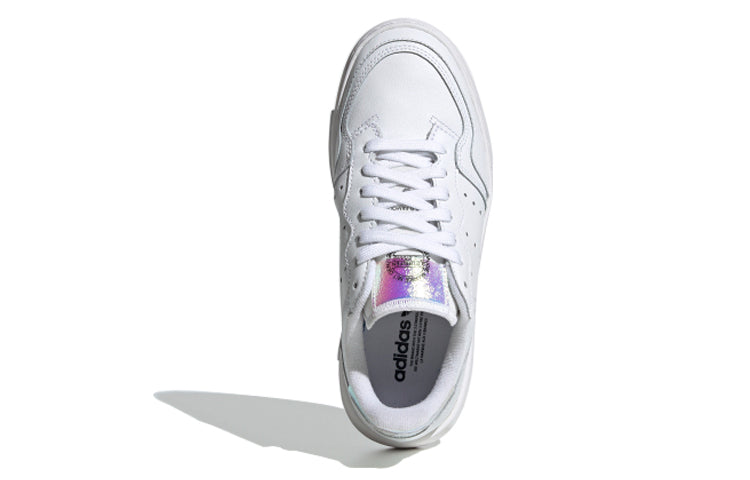 (GS) adidas Supercourt 'Cloud White Metallic' EG8489