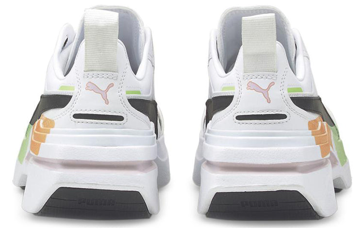 (WMNS) PUMA Kosmo Rider MIS 'White Black Multi-Color' 384856-01