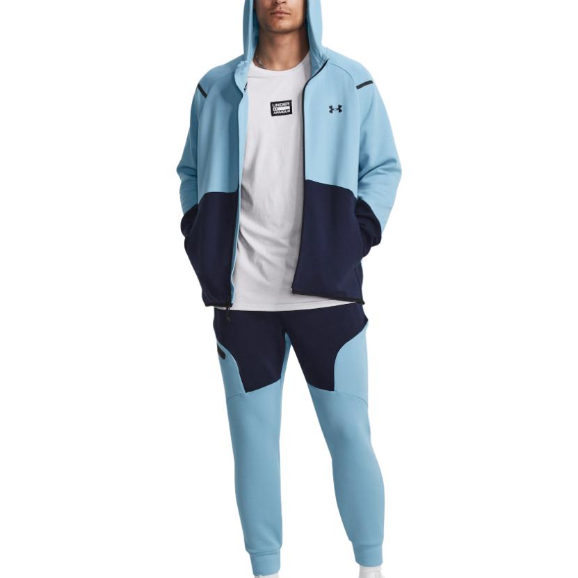 Under Armour UA Unstoppable Fleece Full-Zip 'Blue Navy' 1379806-490