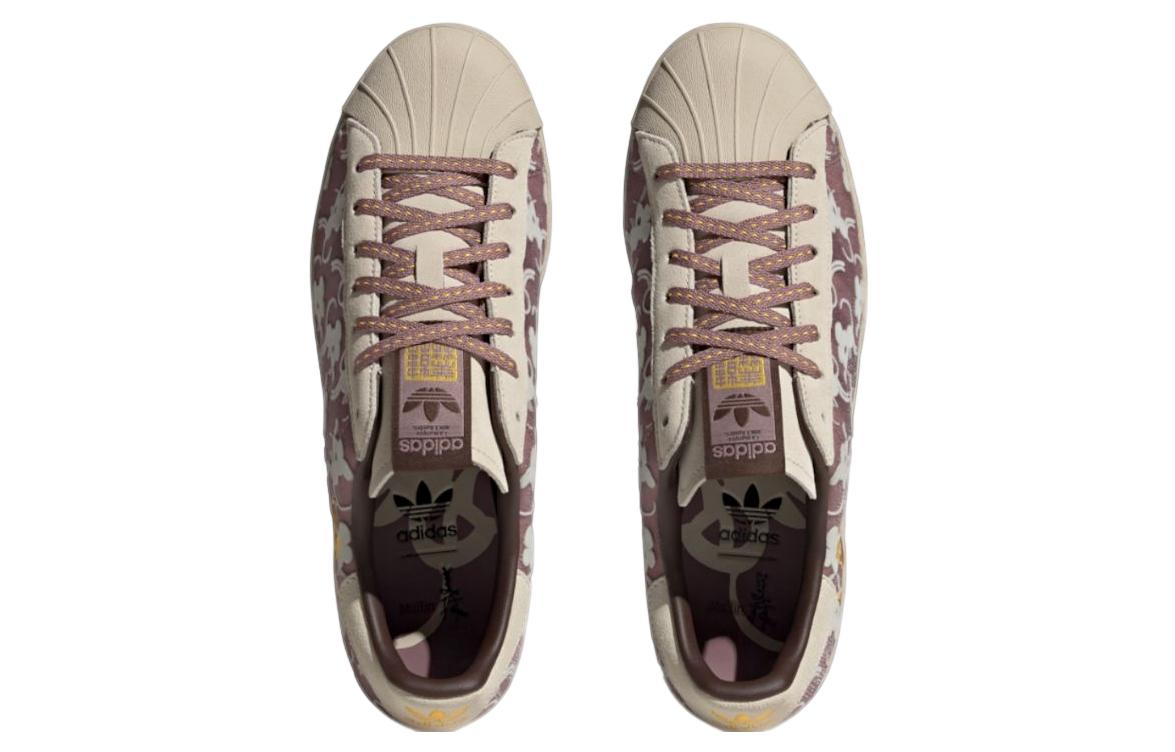 adidas originals Superstar 80s x Han Meilin 'Gray Brown' ID4376