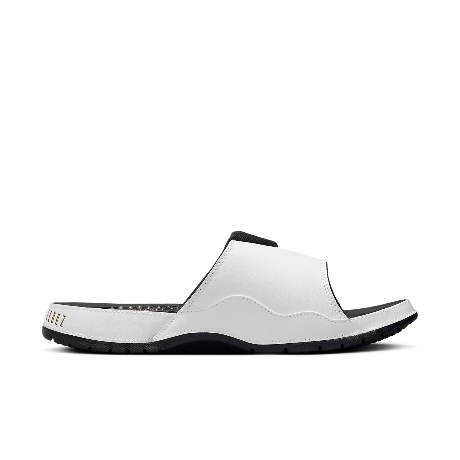Air Jordan Hydro XI Slides 'White/Black/Metallic Gold' FN2452-170