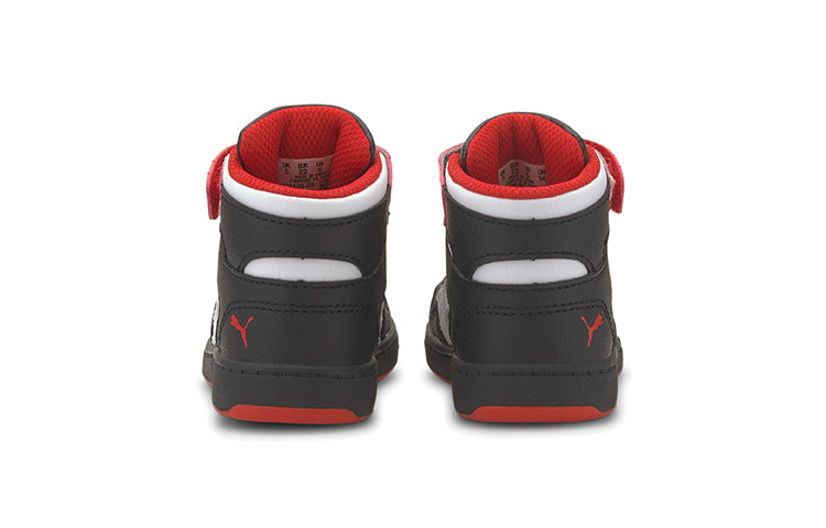 (TD) PUMA Rebound Lay-up Sl Sneakers Black/Red 370489-08