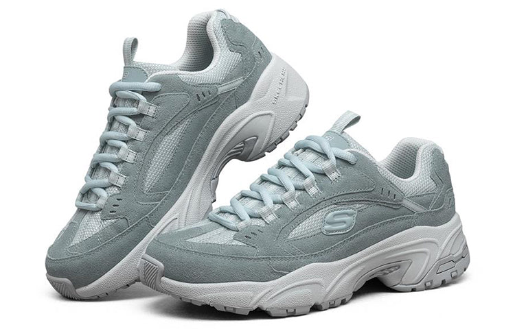 (WMNS) Skechers Stamina Running Shoes Blue 13451-BLU