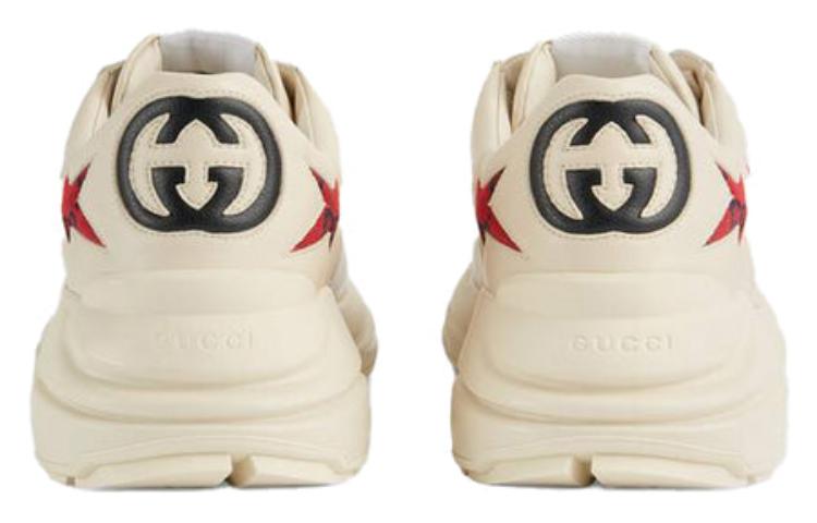 Gucci 520 Rhyton Star 'White Red' 664961-2SHC0-9560