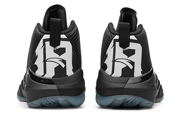 ANTA High Top Basketball Shoes 'Black Blue' 11831111-1