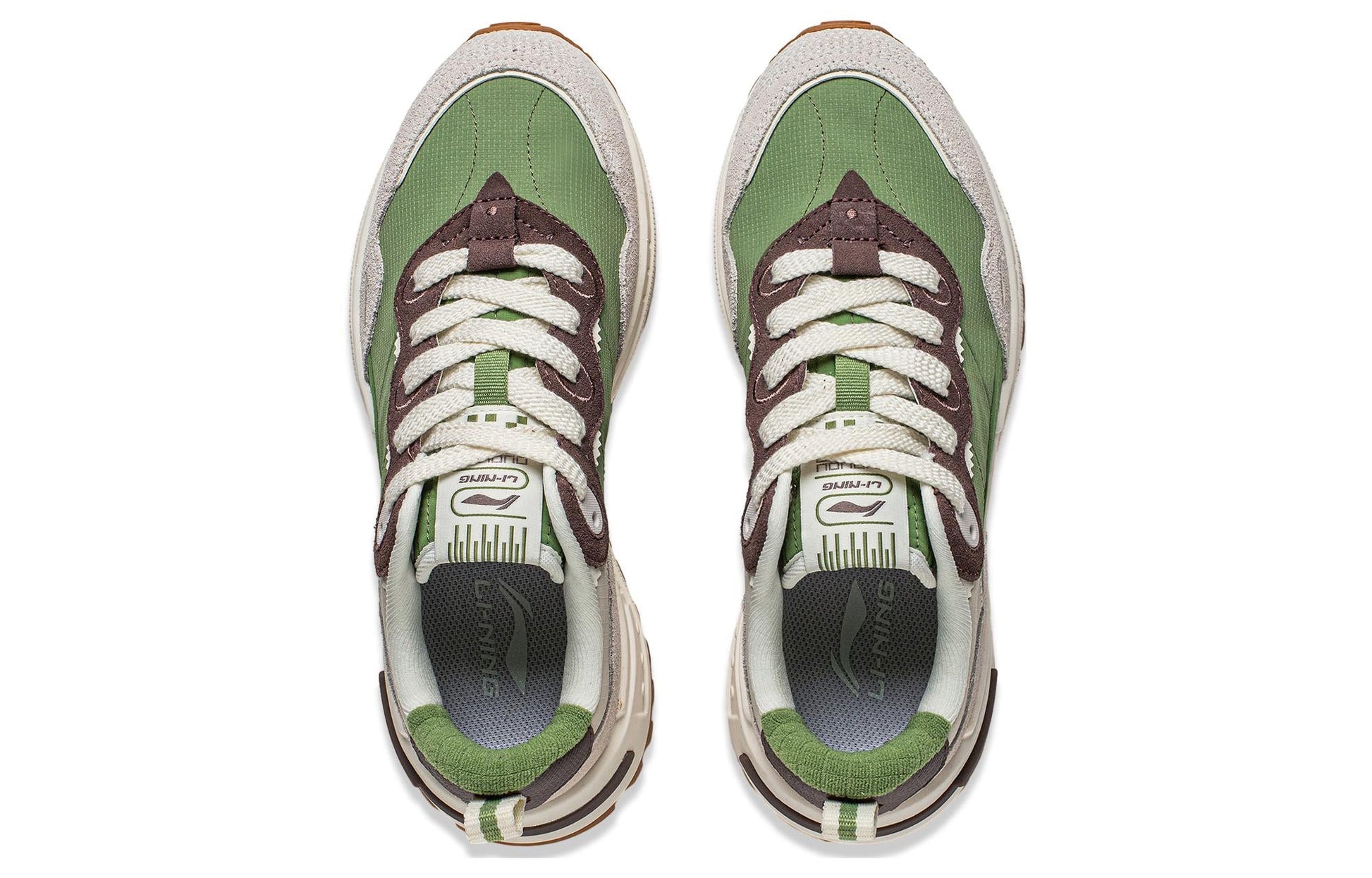 (WMNS) Li-Ning ChengFeng 2.0 'Grey Green Brown' AGCT308-2