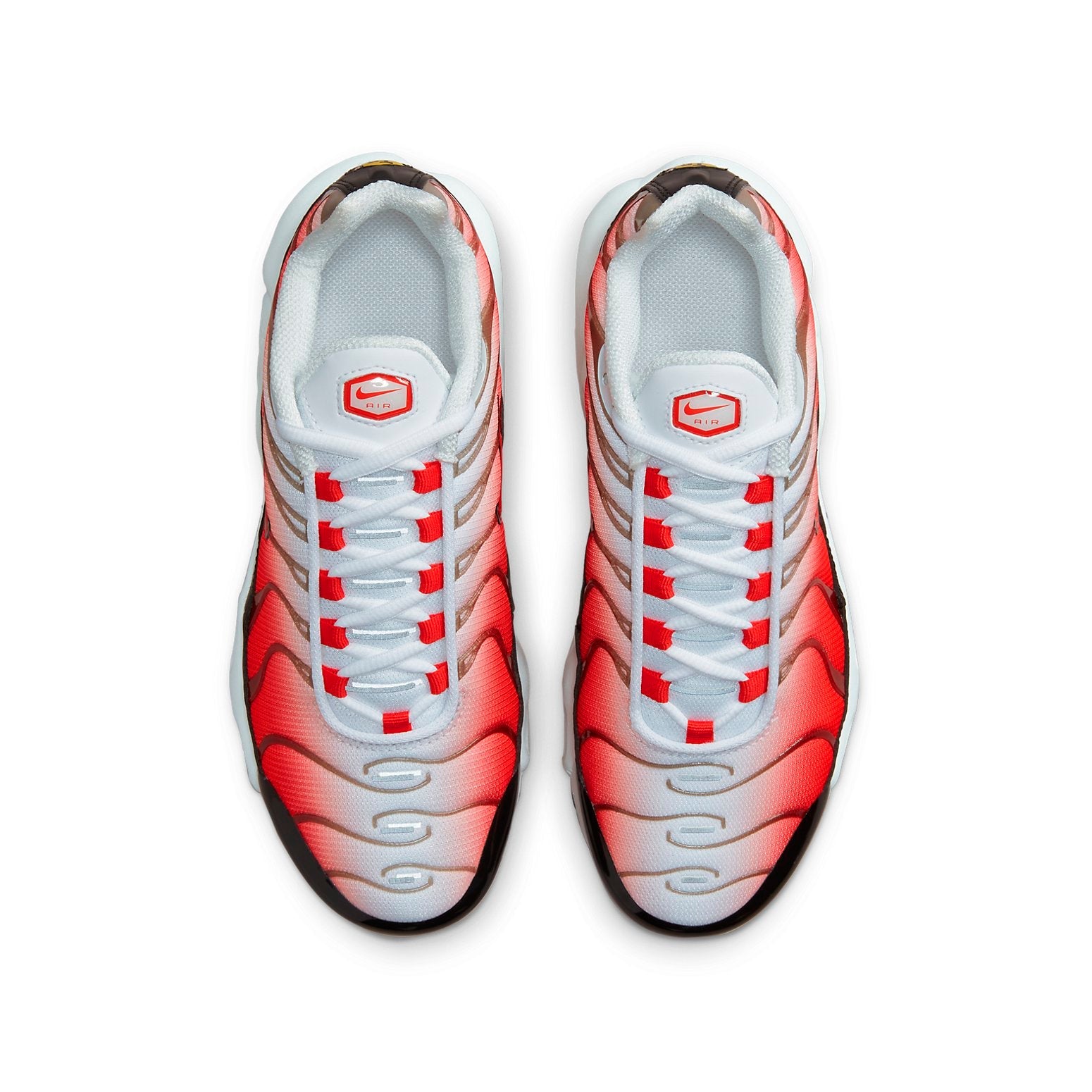 (GS) Nike Air Max Plus 'White Light Crimson' FD9768-100
