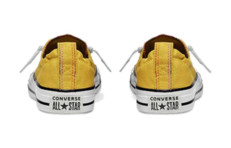 (WMNS) Converse Chuck Taylor All Star Shoreline Slip Low Top Canvas Yellow White 565442F