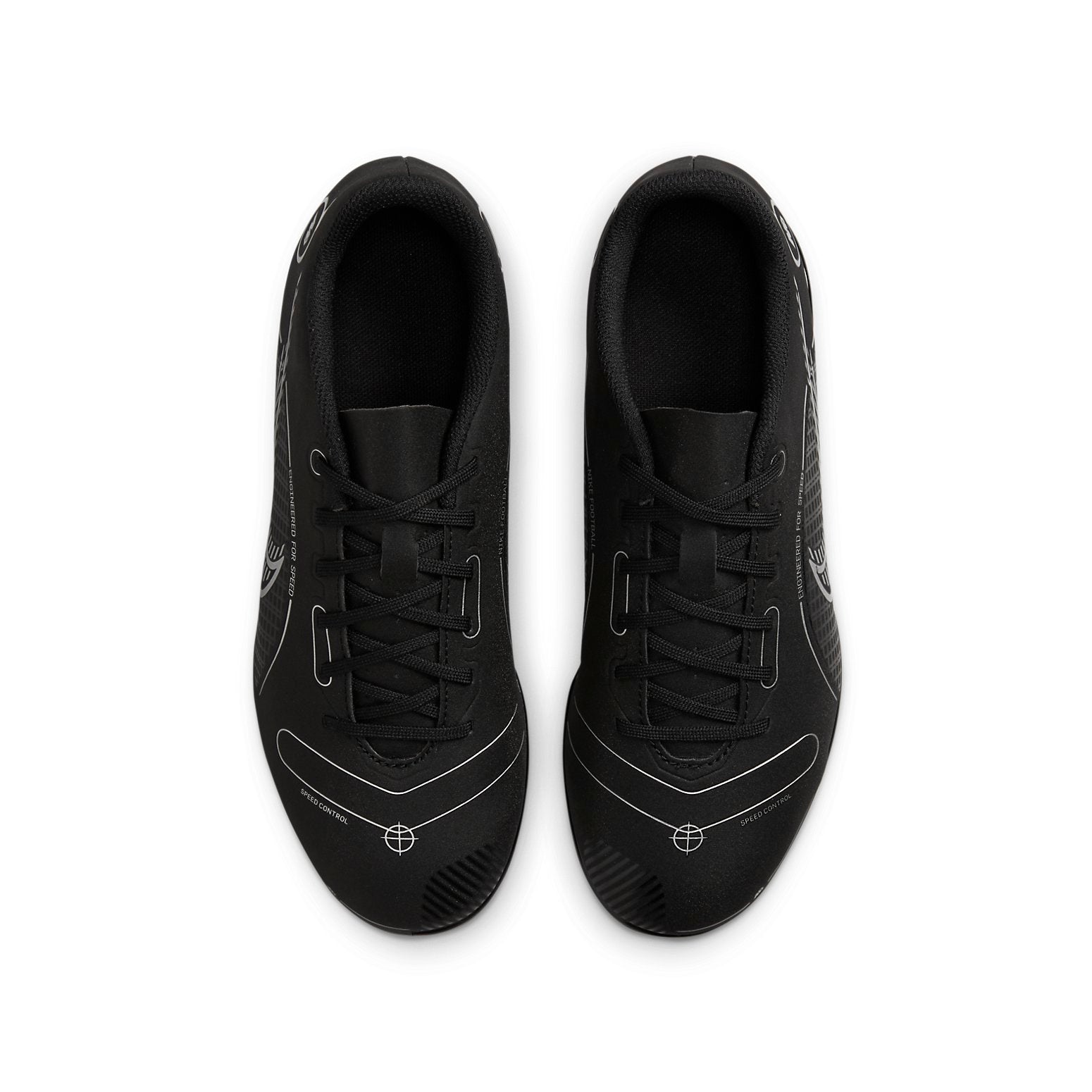 (GS) Nike Jr. Mercurial Vapor 14 Club MG 'Black White' DJ2895-007