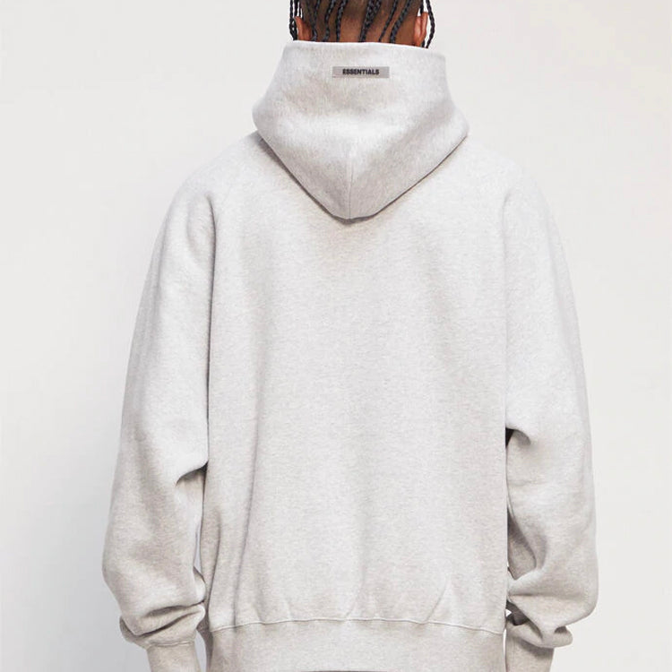 Fear of God Essentials FW20 Core Hoodie 'Heather Grey' 0192250500220367