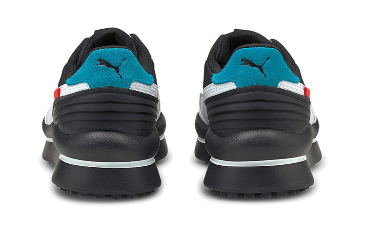 (WMNS) PUMA Style Rider Cyborg Low Top Running Shoes White/Black/Blue 368848-01