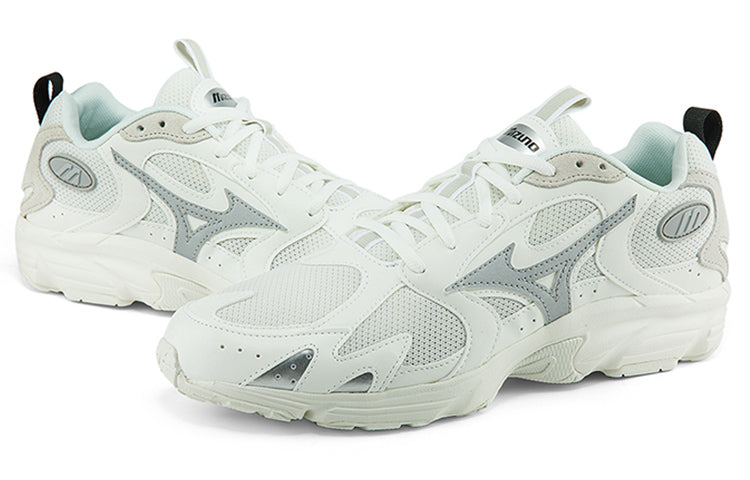 Mizuno City jogging Breathable Shock Absorption White Silver D1GH212904