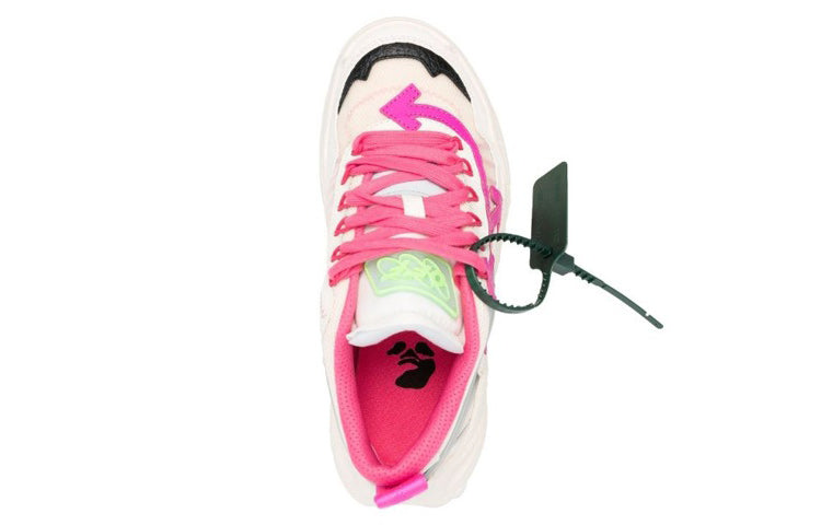(WMNS) Off-White Odsy-1000 Low-Top Sneakers 'White Pink' OWIA180F22FAB0013432