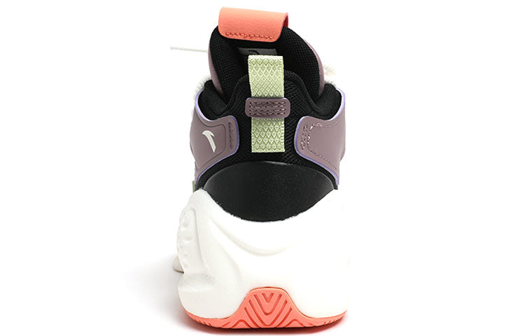 (WMNS) ANTA Badao Mid 'White Black Purple' 122048080-9