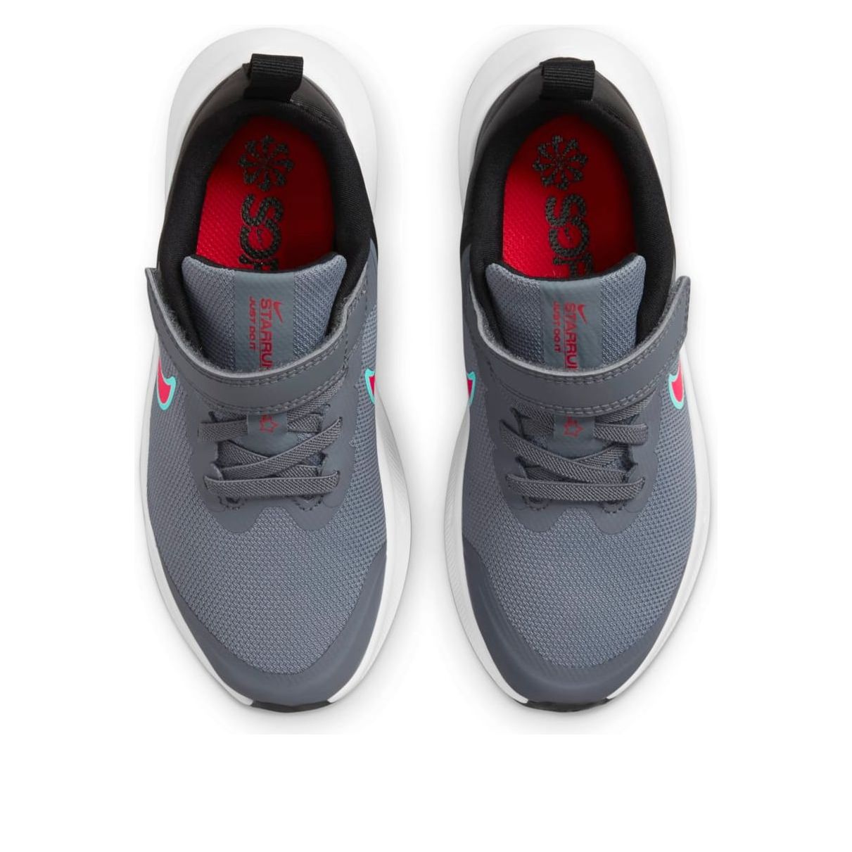 (PS) Nike Star Runner 3 'Smoke Grey Siren Red' DA2777-008