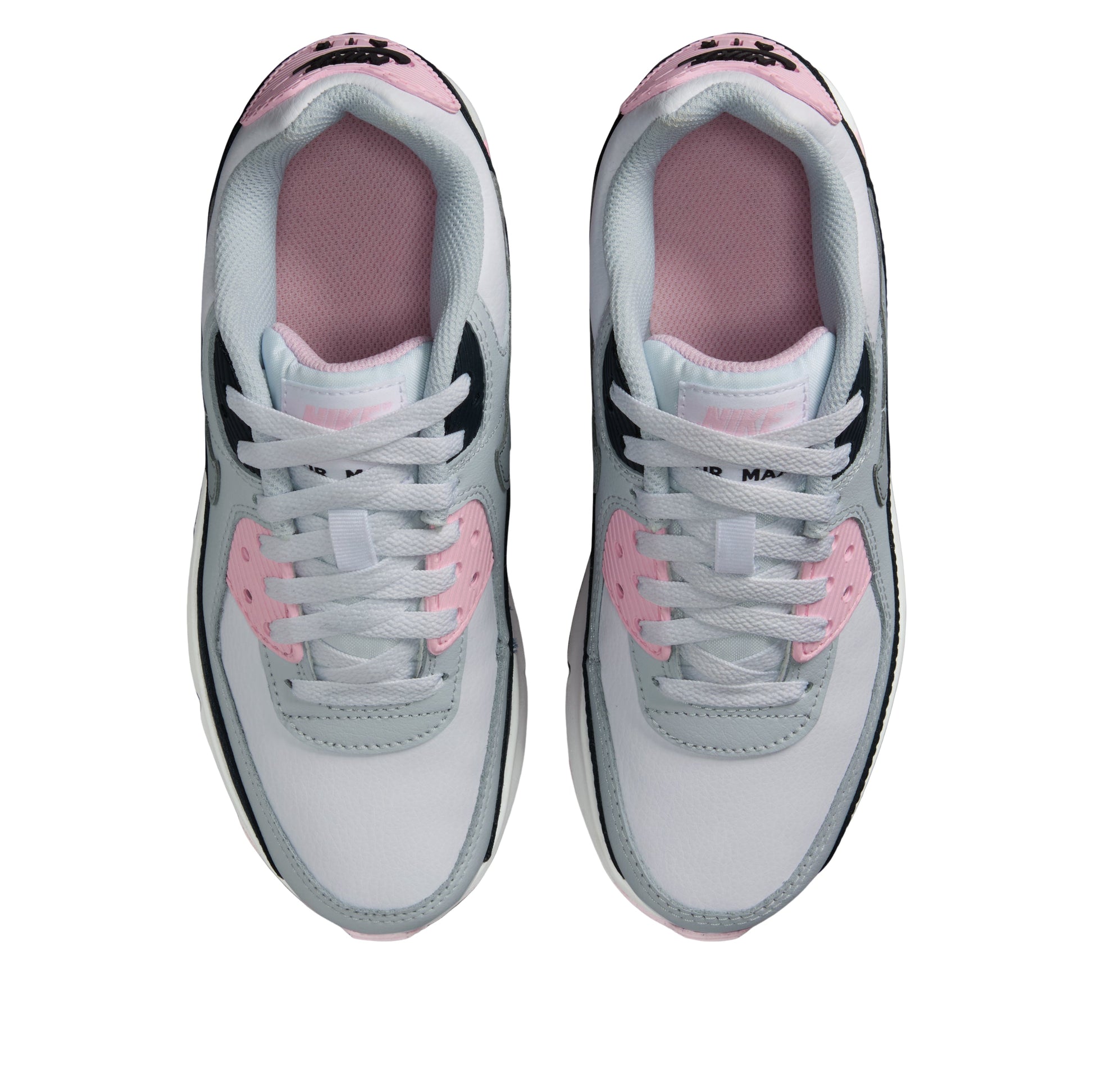 (GS) Nike Air Max 90 LTR 'White Pink Foam Grey' CD6864-134