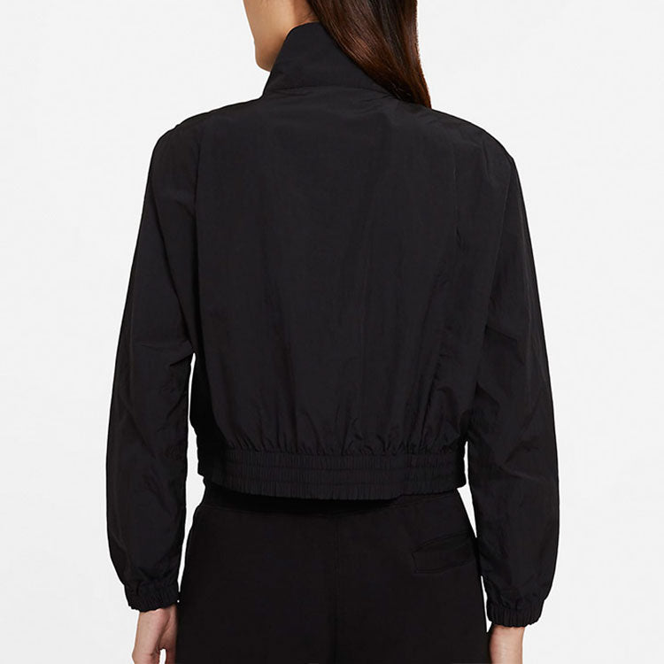 (WMNS) Air Jordan Logo Printing Casual Sports Jacket Autumn 'Black' CV7800-011