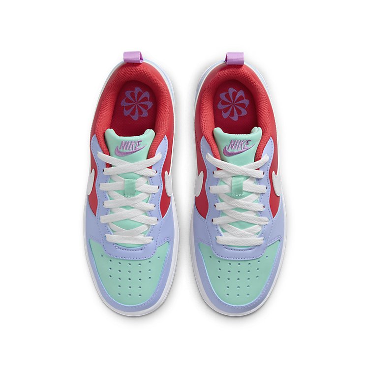 (GS) Nike Court Borough Low Recraft 'Cobalt Bliss Track Red' DV5456-400