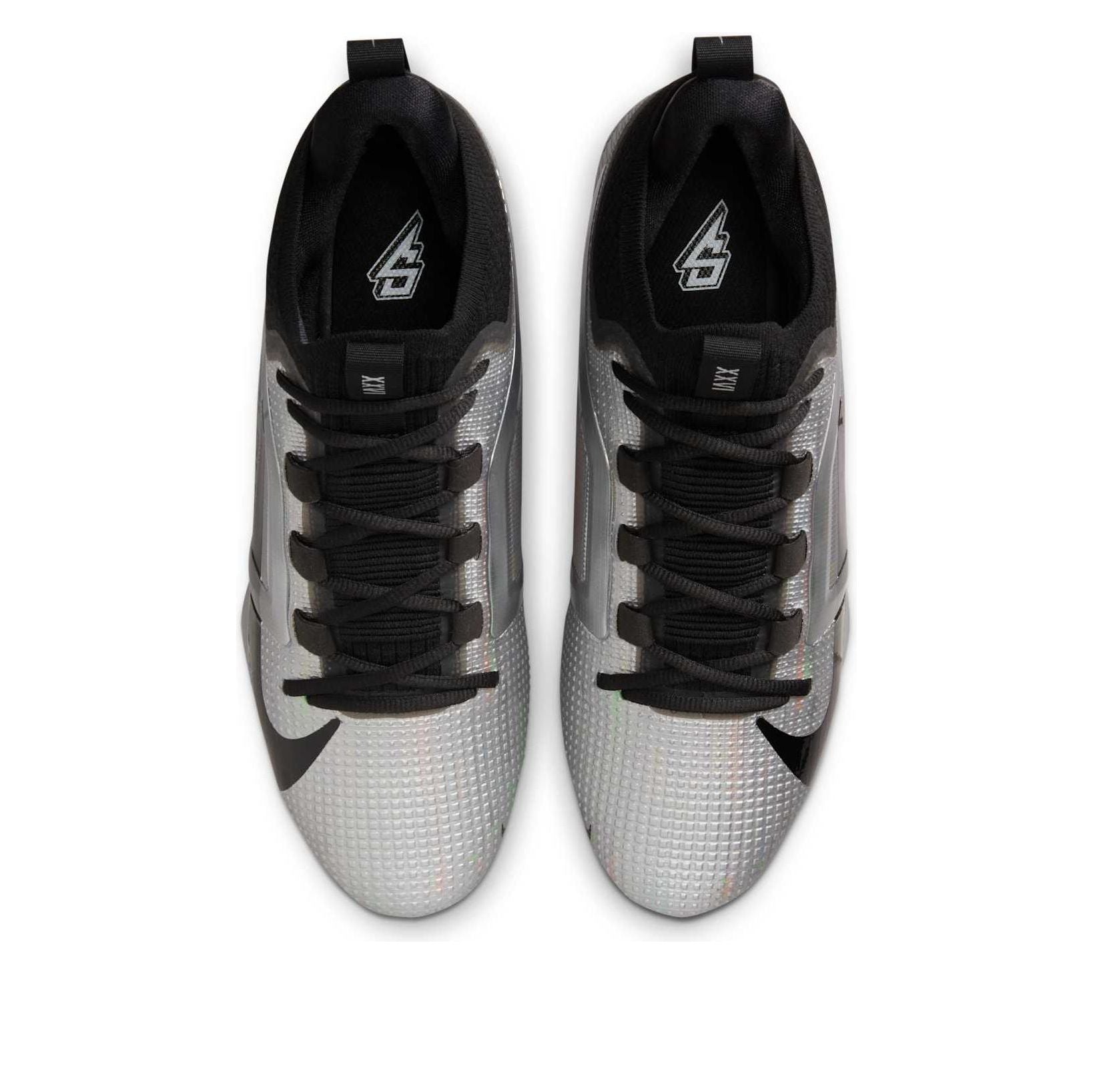 Nike x Saquon Barkley Alpha Menace 4 Elite 'Metallic Silver' IF0112-001