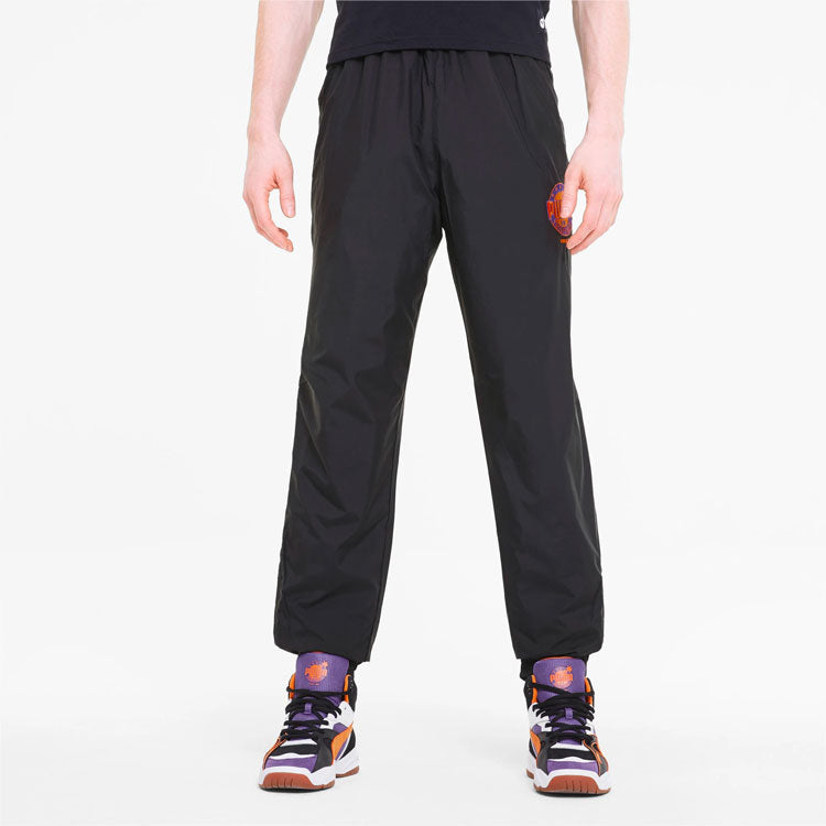 PUMA x The Hundreds Track Pants 'Black Red' 596748-01