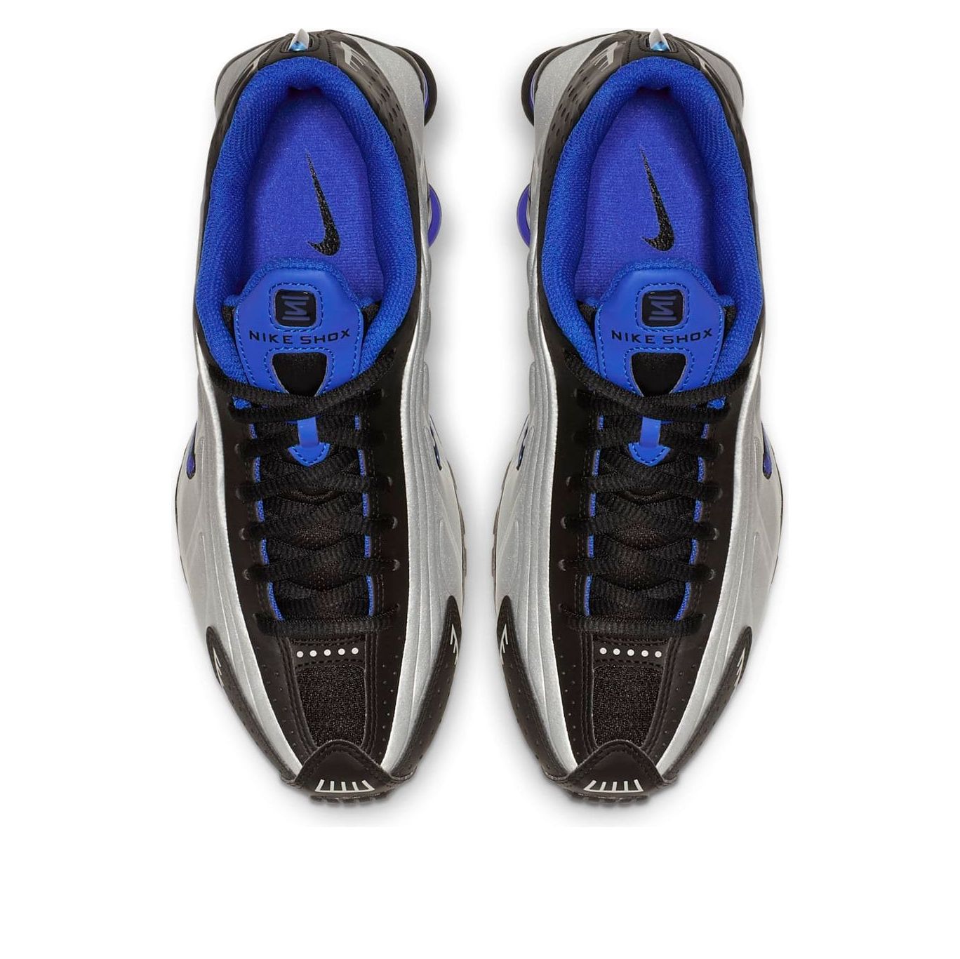 (GS) Nike Shox R4 'Metallic Silver Racer Blue' BQ4000-002