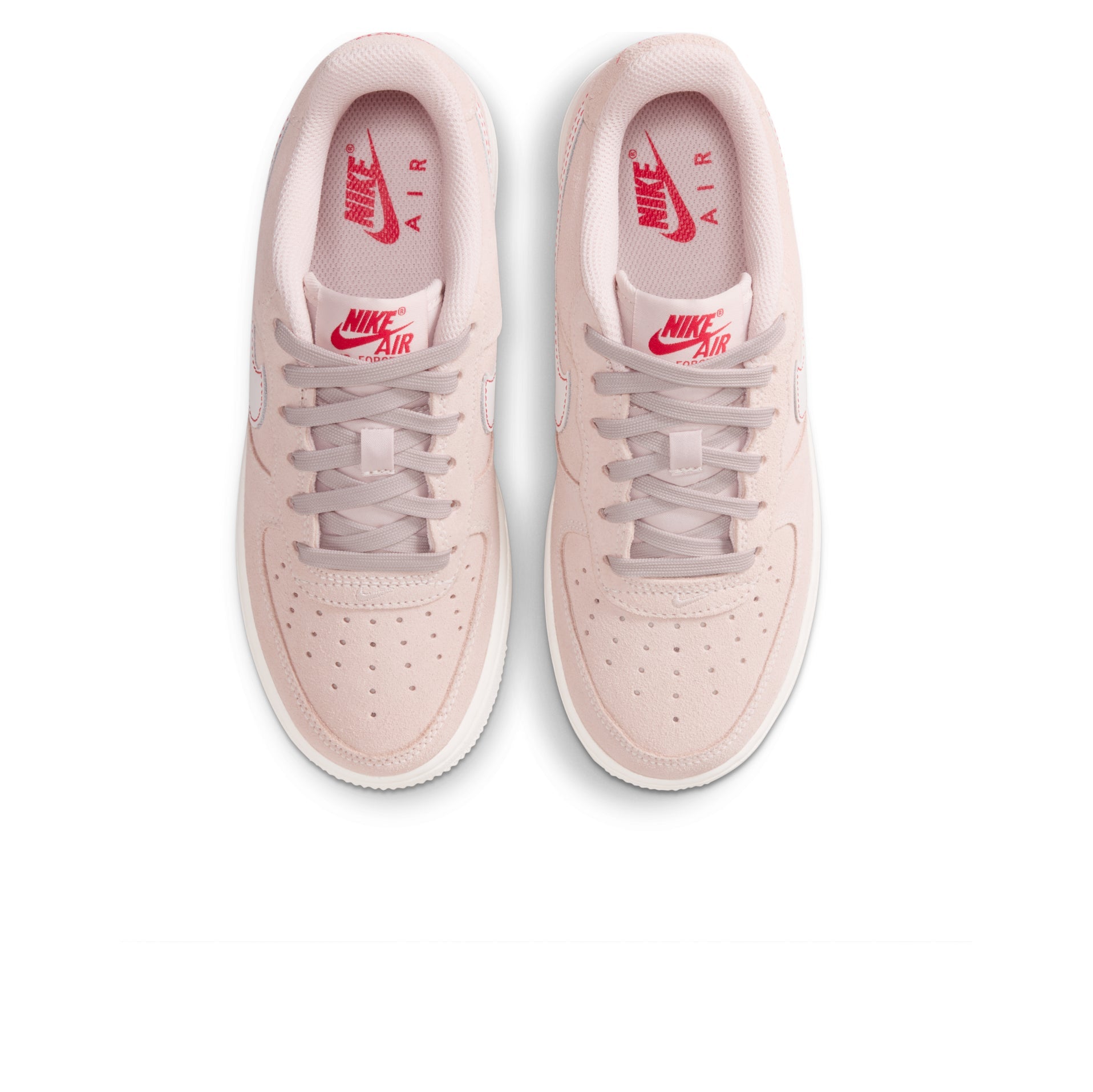 (GS) Nike Air Force 1 LV8 'Mud Red Sail White' IB5688-600
