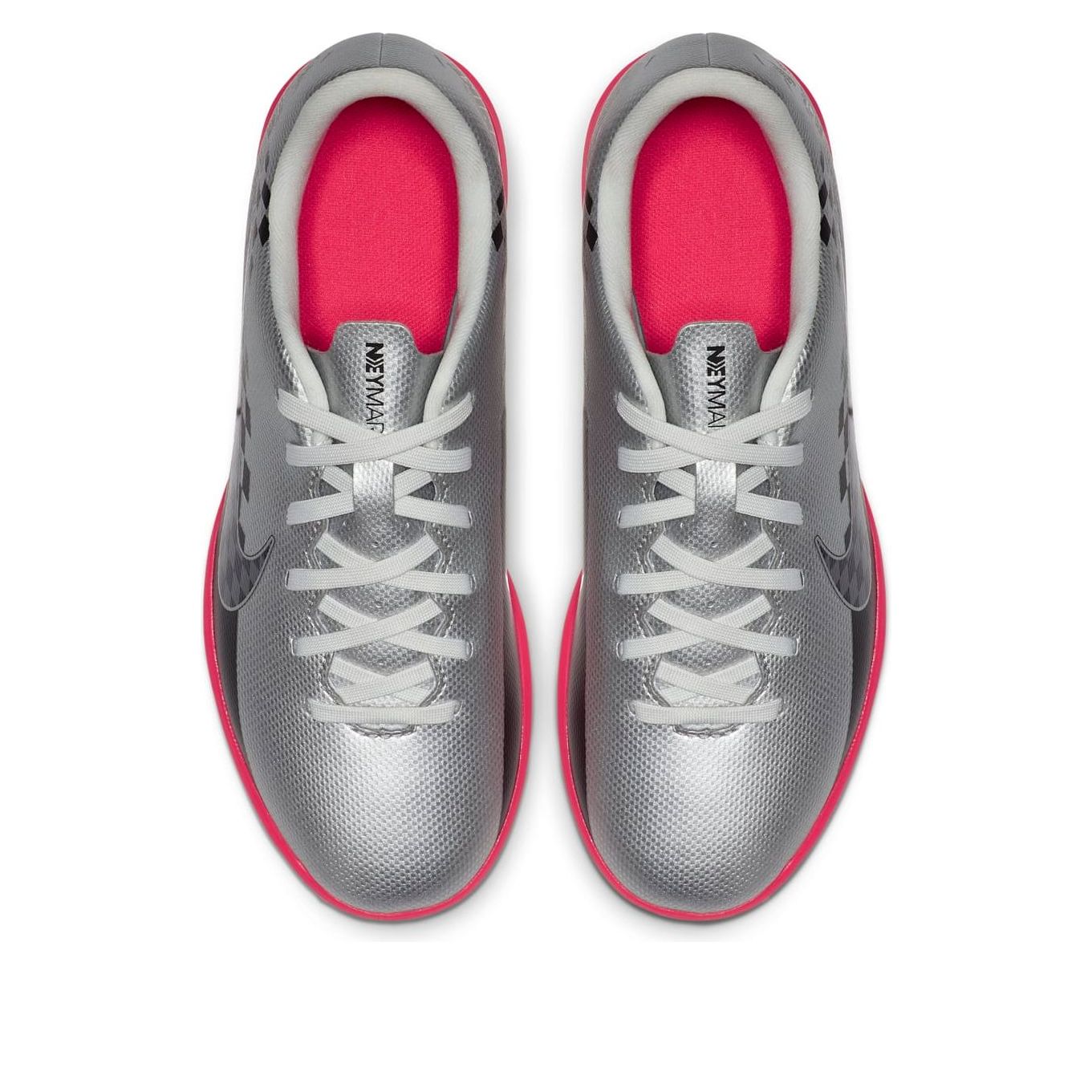 (GS) Nike JR Vapor 13 Club NJR TF Turf 'Black Silver' AT8175-006