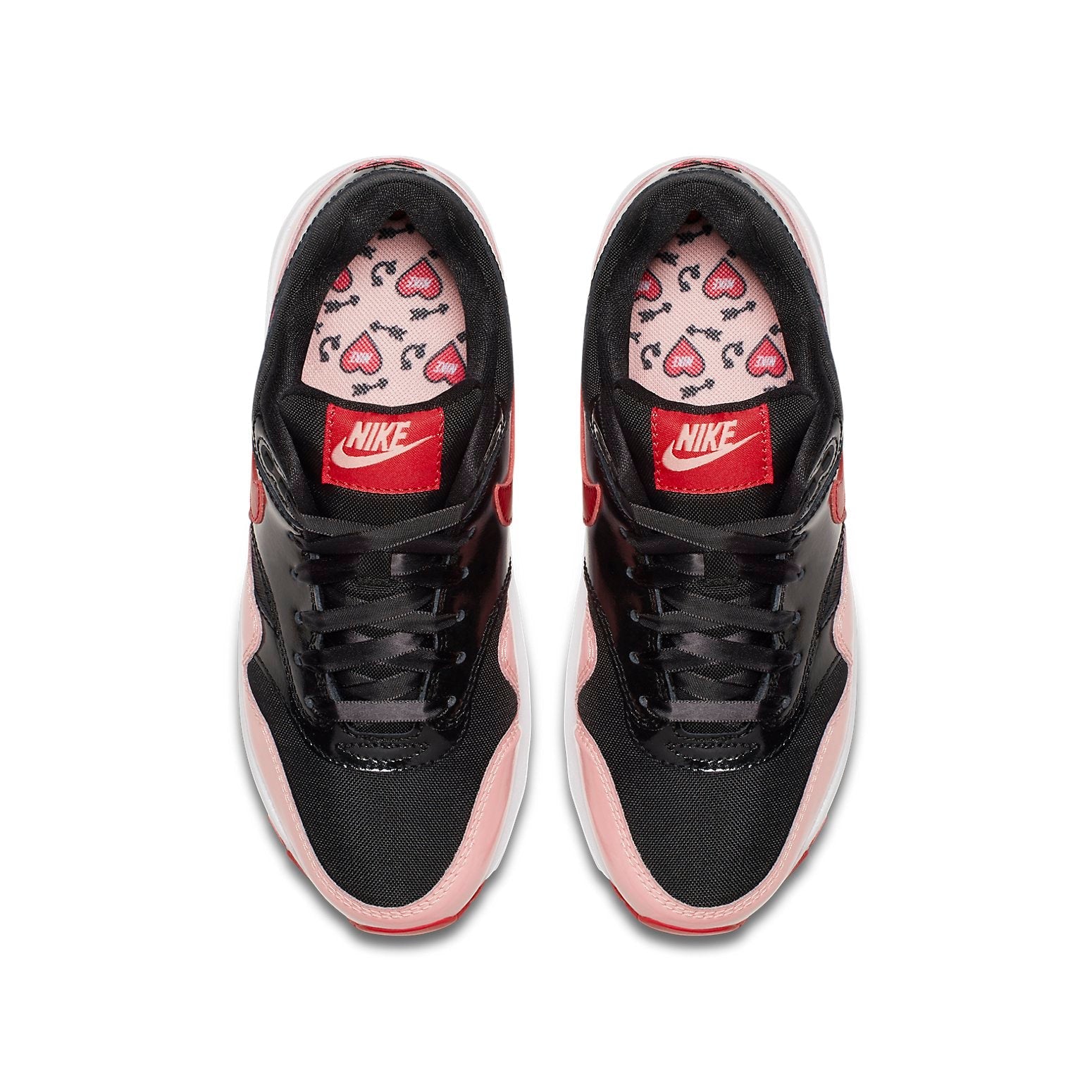 (GS) Nike Air Max 1 QS 'Black Speed Red' AO1026-001