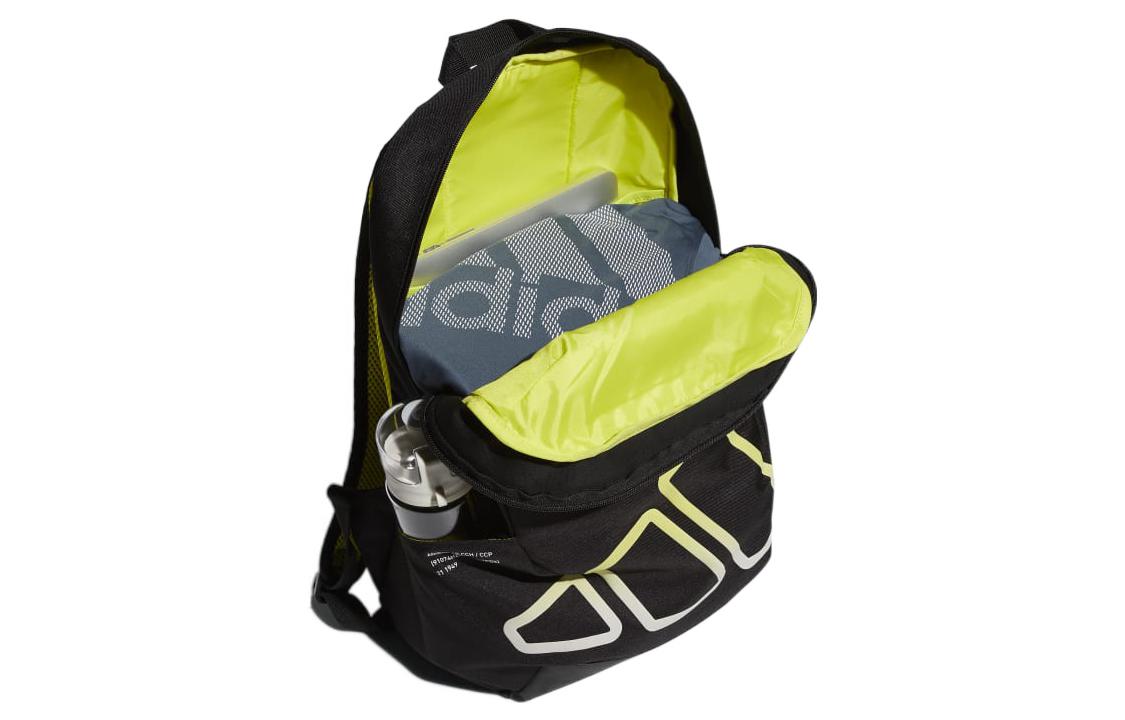 adidas Parkhood Badge of Sport Backpack 'Black Yellow' GN9879
