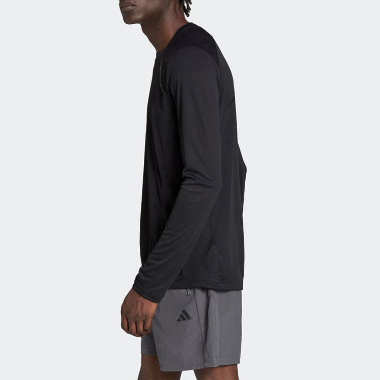 adidas Best of Adi Training Long Sleeve Tee 'Black' HY8446