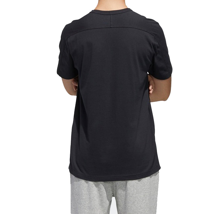 adidas Brilliant Basics Tee 'Black White' FM6017
