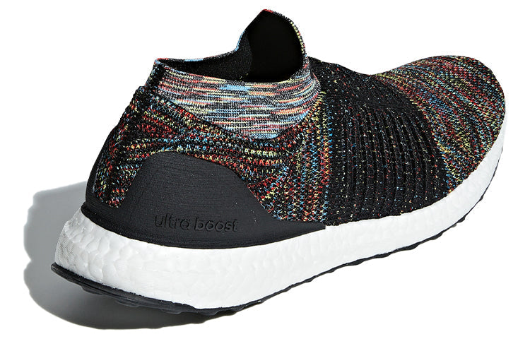 adidas Ultra Boost Laceless 'Black Shock Yellow Active Red'  B37687